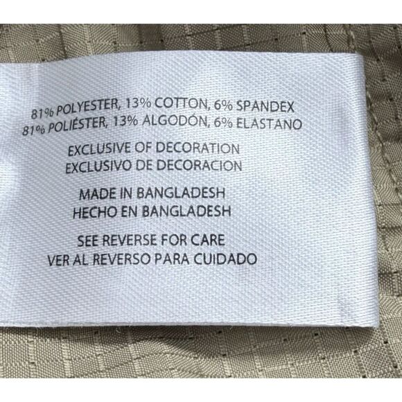 BANANA REPUBLIC Chino Golf Shorts Men's Sz 38 Tan Stretch Pockets 9" Inseam - Picture 9 of 10